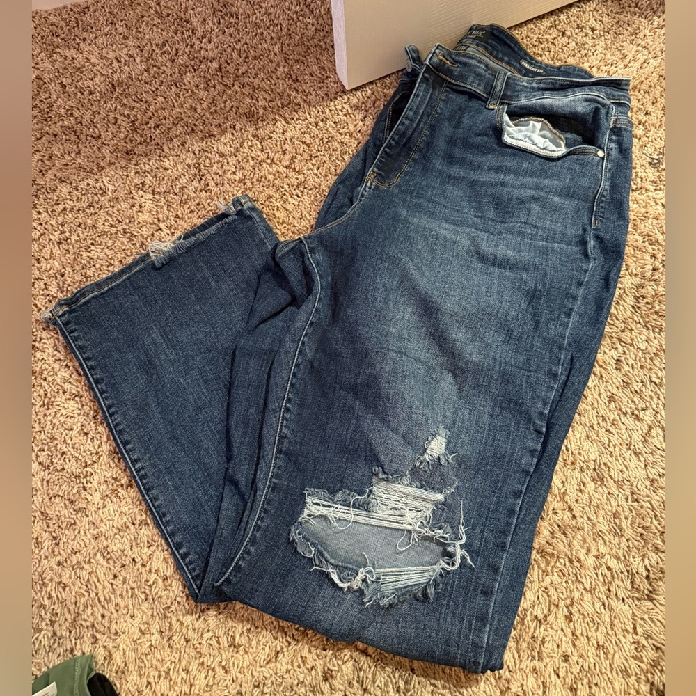 Judy Blue 22W 90s Straight Jeans - Picture 4 of 4